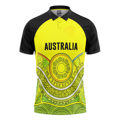 Australia T20 World Cup 2022 Half Sleeves Cricket Fan Jersey