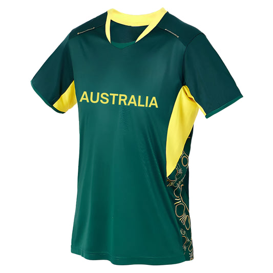 Australia T20 World Cup 2024 Half Sleeves Cricket Fan Jersey