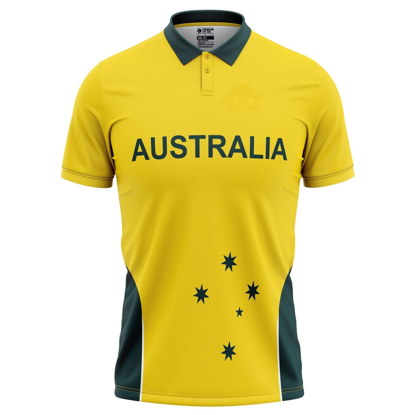 Australia T20 World Cup 2011 Half Sleeves Cricket Fan Jersey