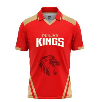 Punjab Kings IPL Replica Jersey 2022 (PK 2022 With Name Personalization)