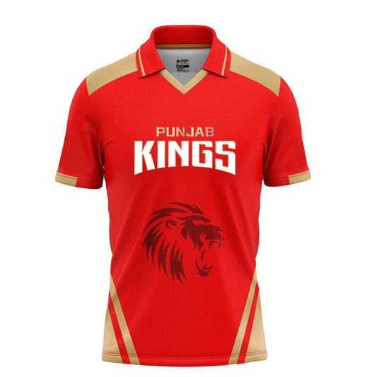 Punjab Kings IPL Replica Jersey 2022 (PK 2022 With Name Personalization)