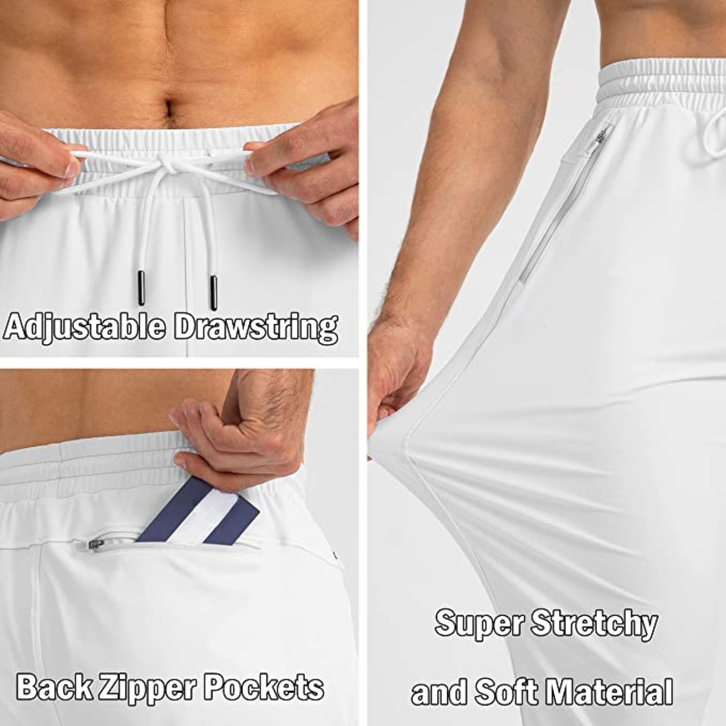 Sigma White Trouser Track Pants