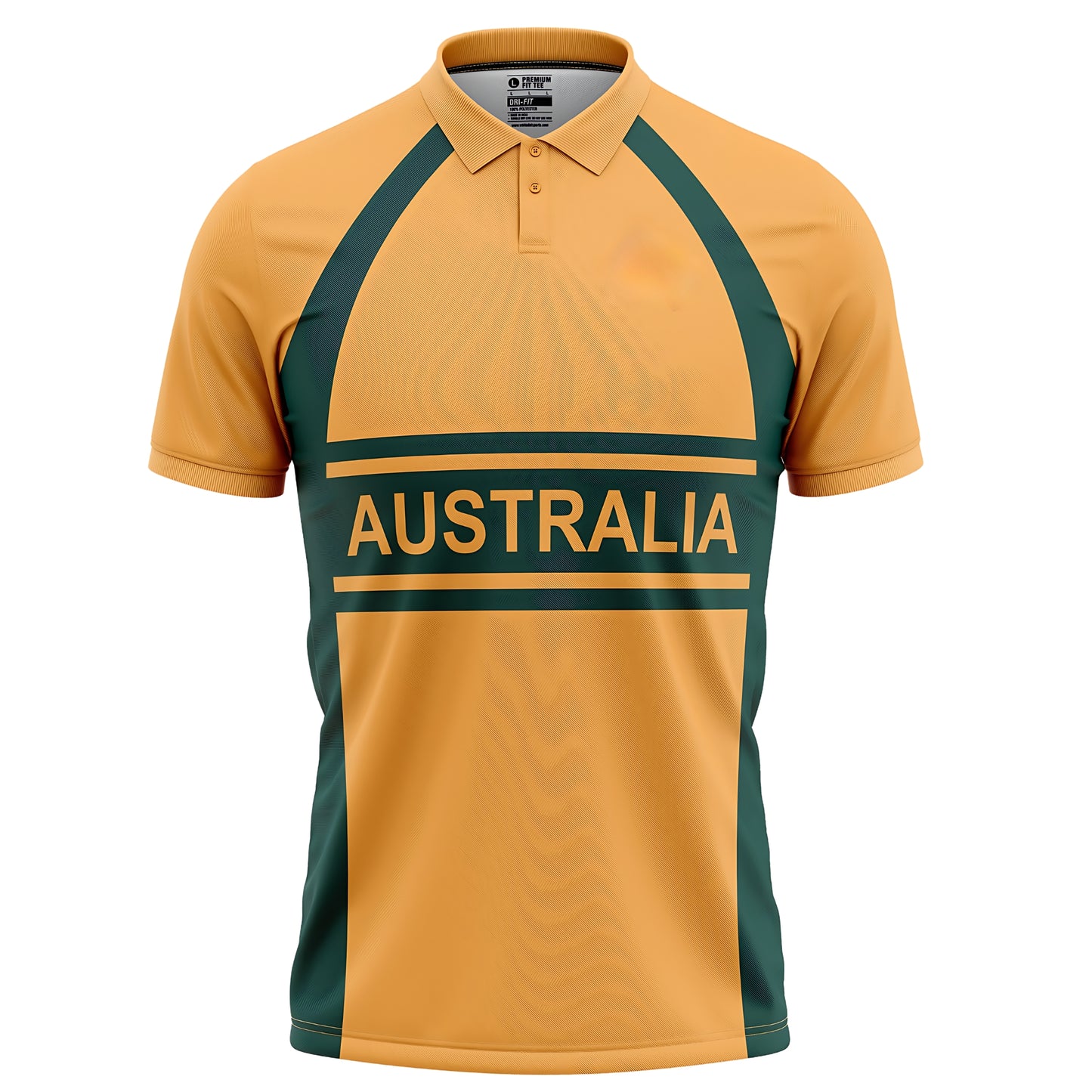 Australia T20 World Cup 2007 Half Sleeves Cricket Fan Jersey