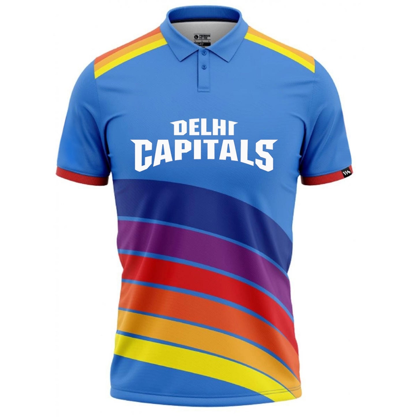 Delhi Capitals New IPL Replica Jersey  (DC  With Name Personalization)