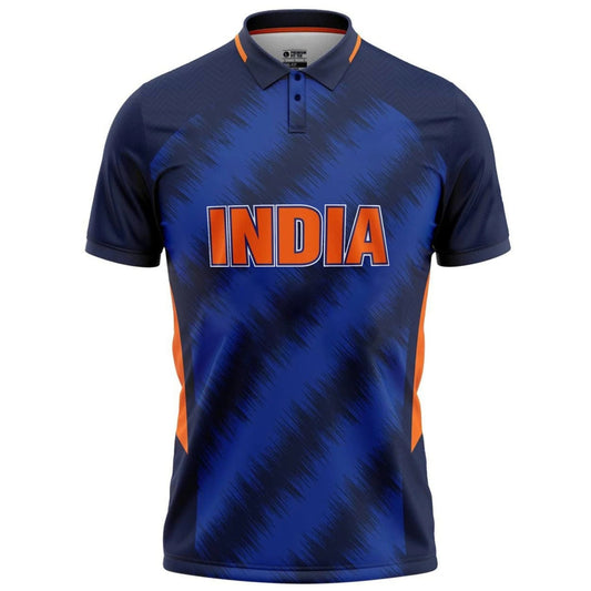 India T20 World Cup 2021 Half Sleeves Cricket Fan Jersey