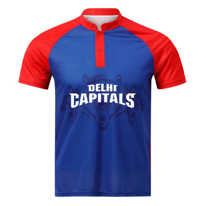 Delhi Capitals New IPL Replica Jersey  (DC  With Name Personalization)