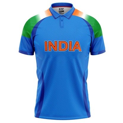 India ICC T20 World Cup 2025 Half Sleeves Cricket Fan Jersey