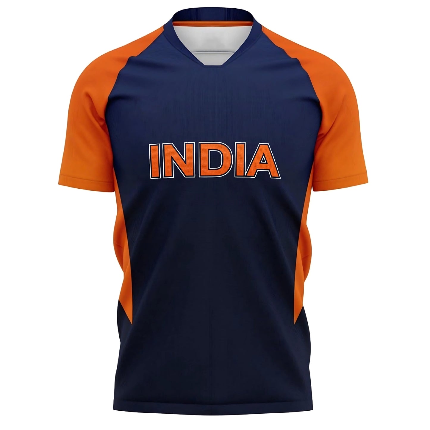 India ICC T20 World Cup Training Half Sleeves Cricket Fan Jersey