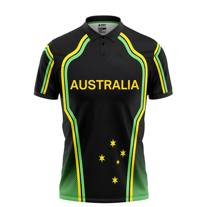 Australia T20 World Cup 2012 Half Sleeves Cricket Fan Jersey