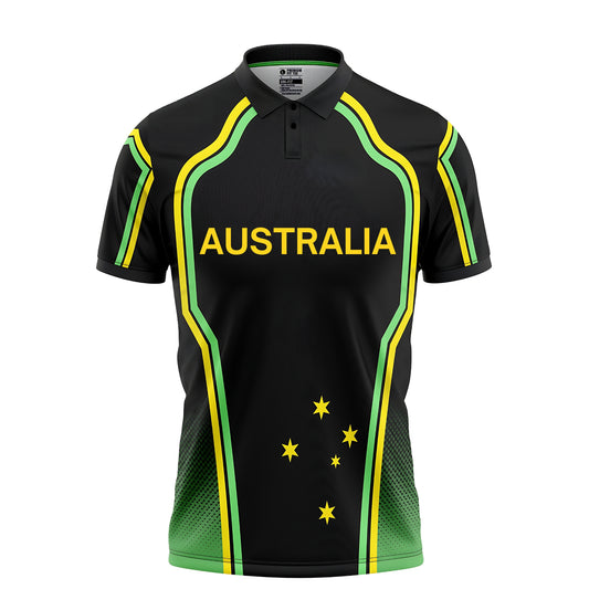 Australia T20 World Cup 2012 Half Sleeves Cricket Fan Jersey