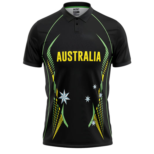 Australia T20 World Cup 2014 Half Sleeves Cricket Fan Jersey