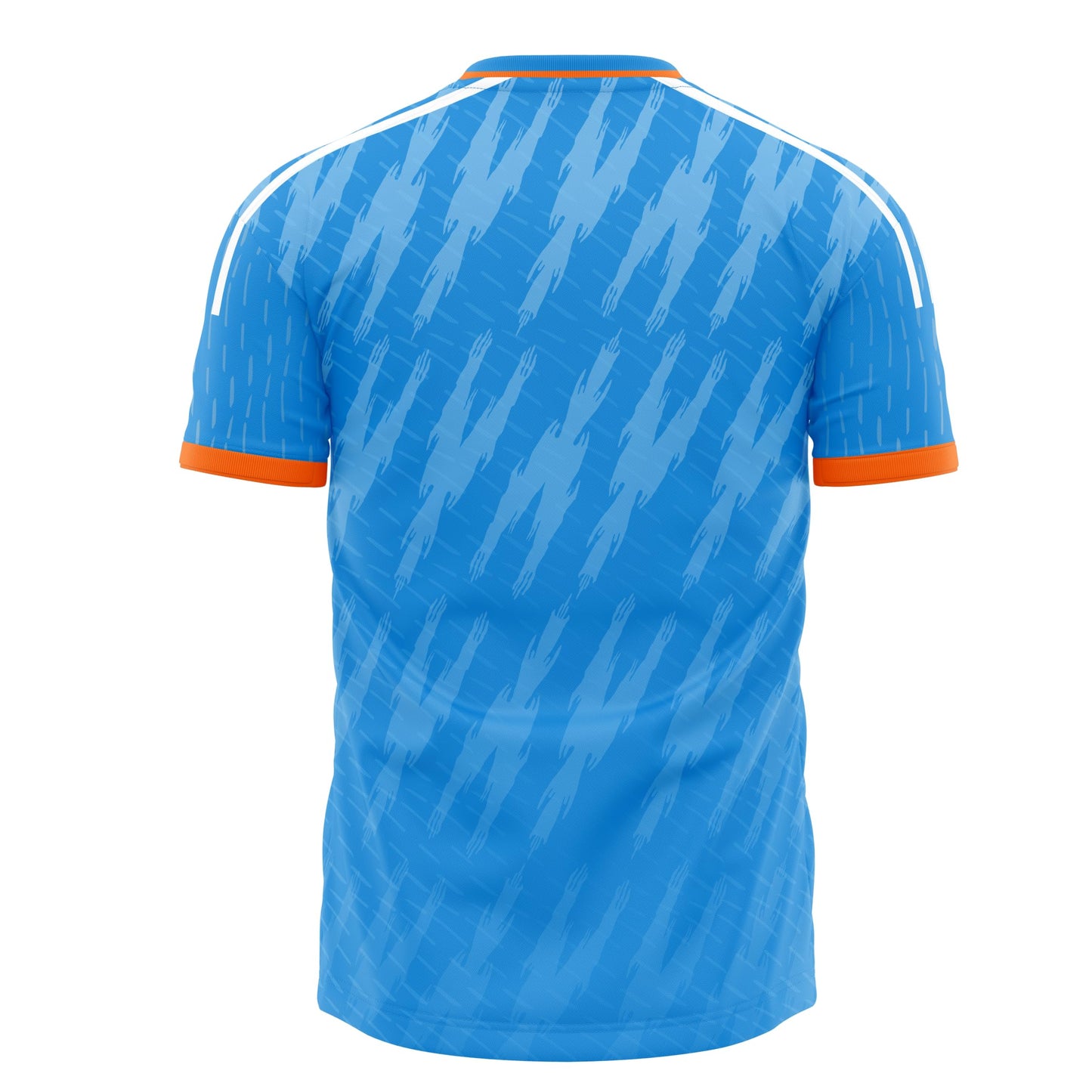 India Blue ODI World Cup 2023 Half Sleeves Cricket Fan Jersey