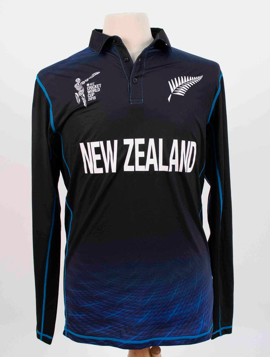 New Zealand ODI World Cup 2015 Half Sleeves Cricket Fan Jersey