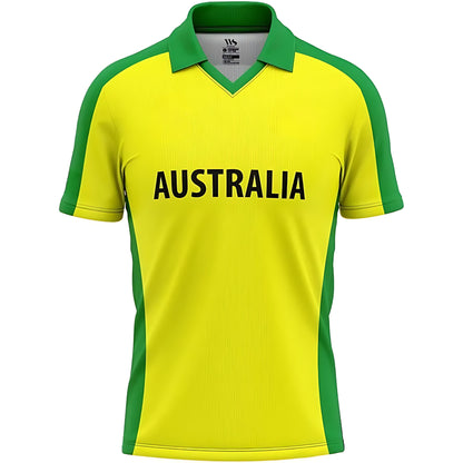 Australia T20 World Cup 2021 Half Sleeves Cricket Fan Jersey