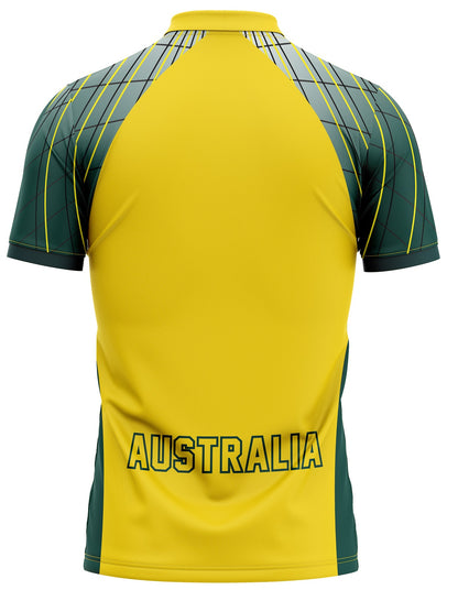 Australia T20 World Cup 2005 Half Sleeves Cricket Fan Jersey