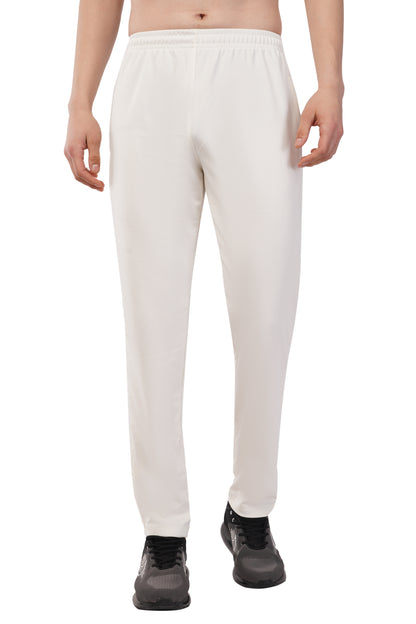 Novelty Off-White Trouser Track Pants