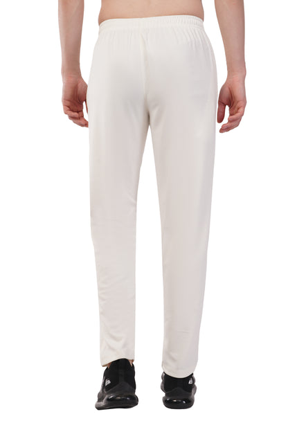 Novelty Off-White Trouser Track Pants