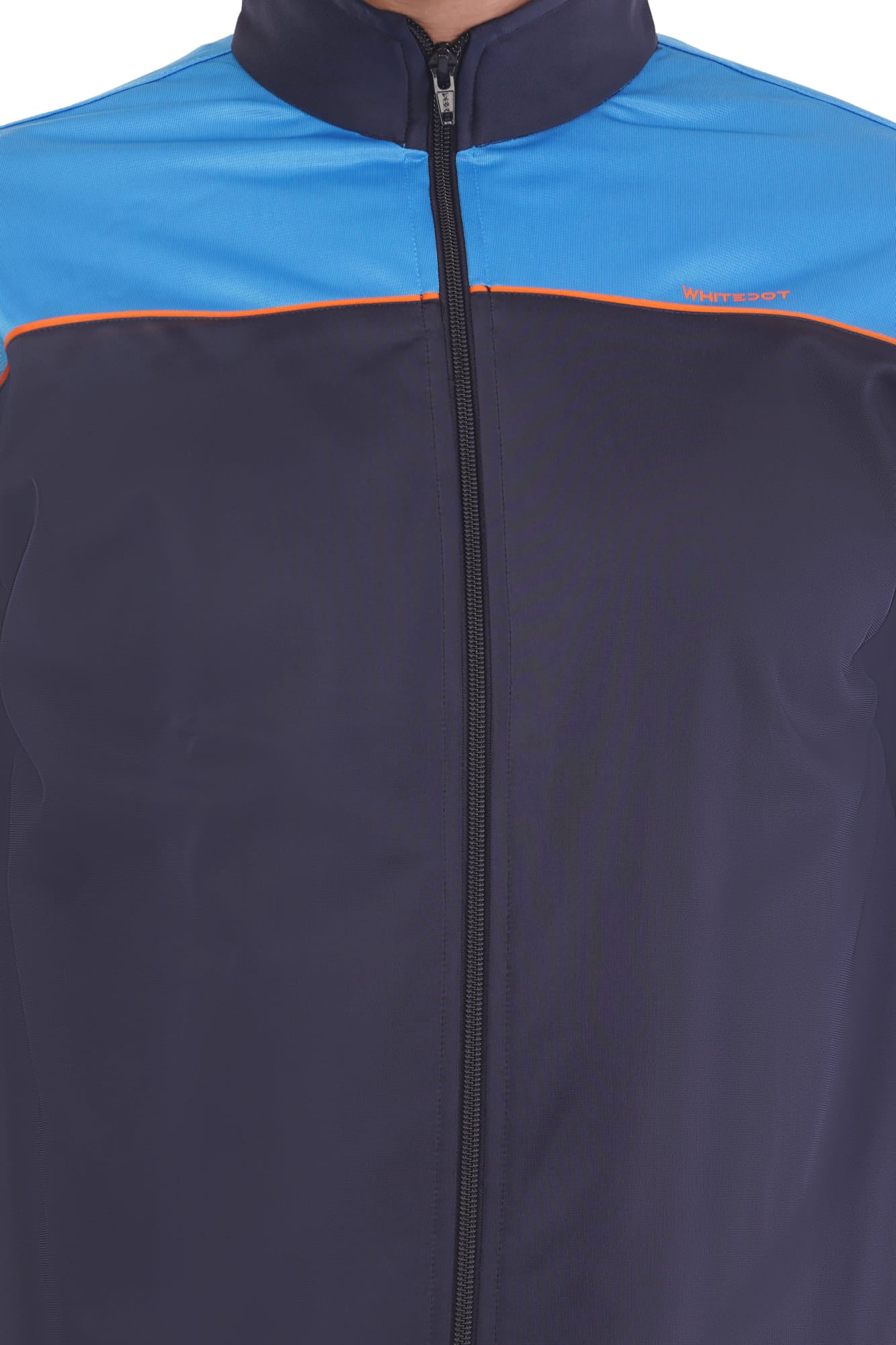 Superpoly Blue Fleece Zip-up Jacket