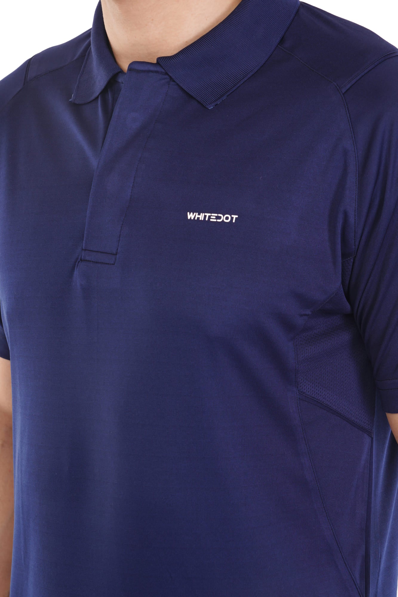 Omega Dri-FIT Navy Blue Polo T-Shirt