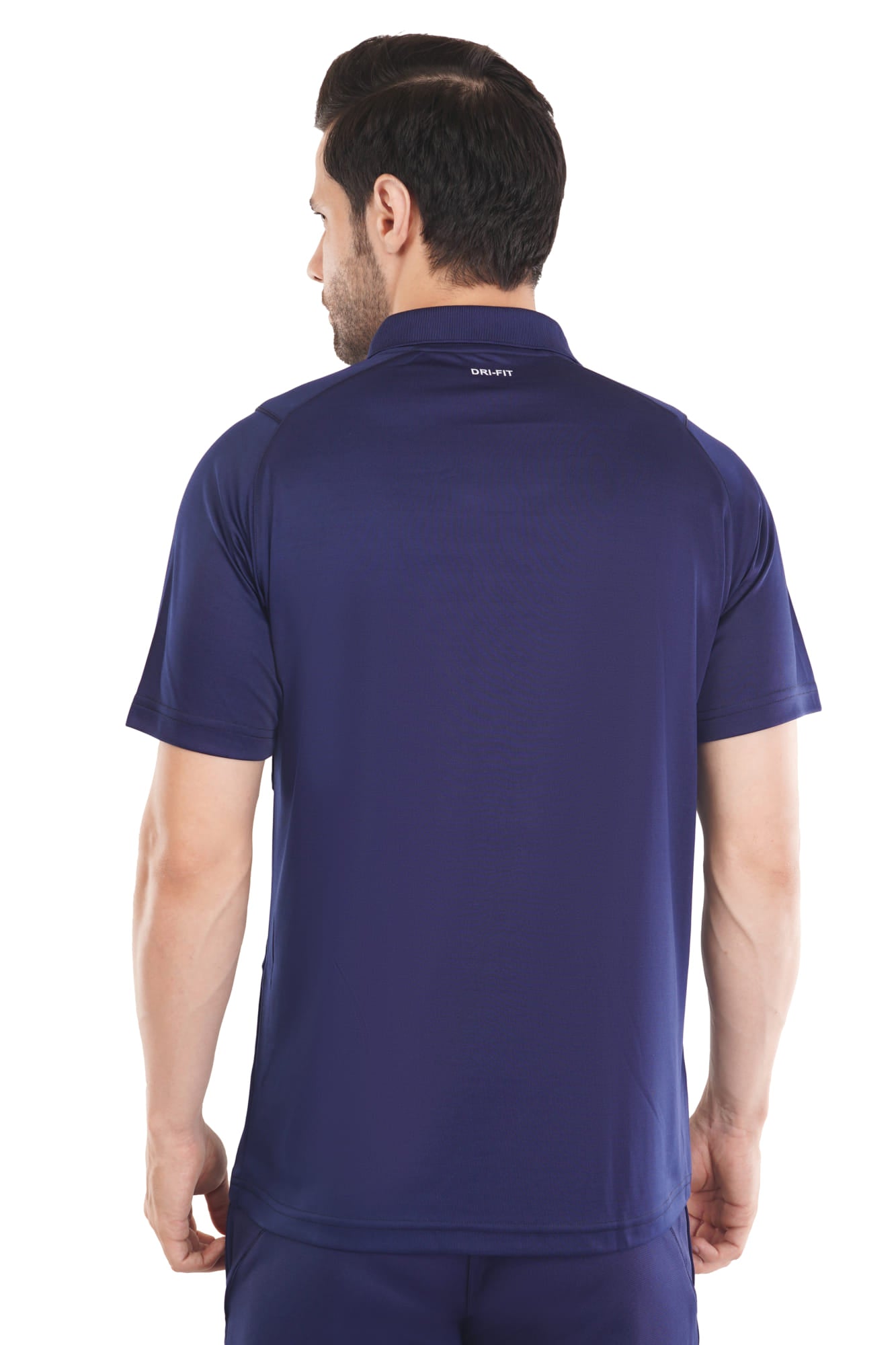 Omega Dri-FIT Navy Blue Polo T-Shirt