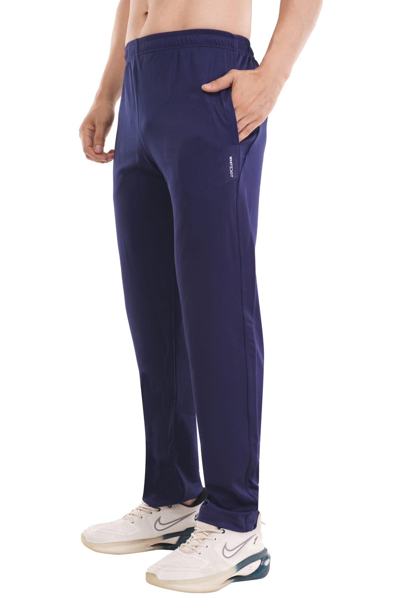 Omega Navy Blue Trouser Track Pants