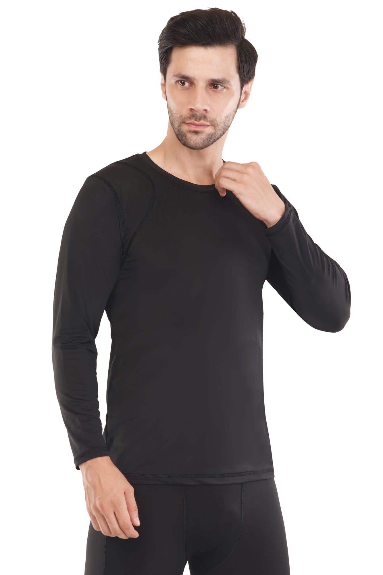 Sigma Black Long Sleeve Compression Top