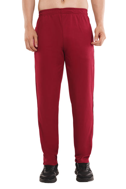 Omega Maroon Trouser Track Pants