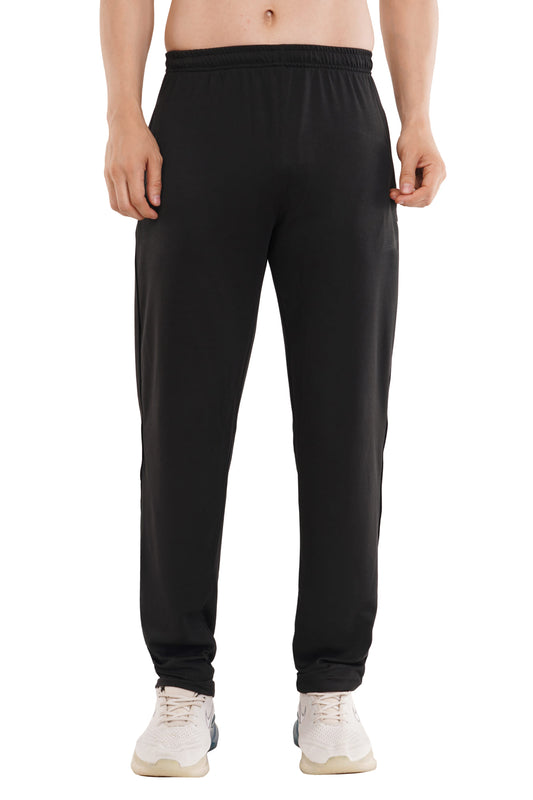 Omega Black Trouser Track Pants