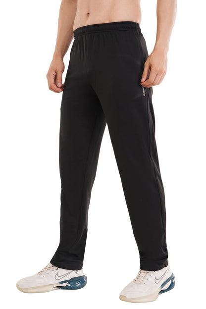 Omega Black Trouser Track Pants