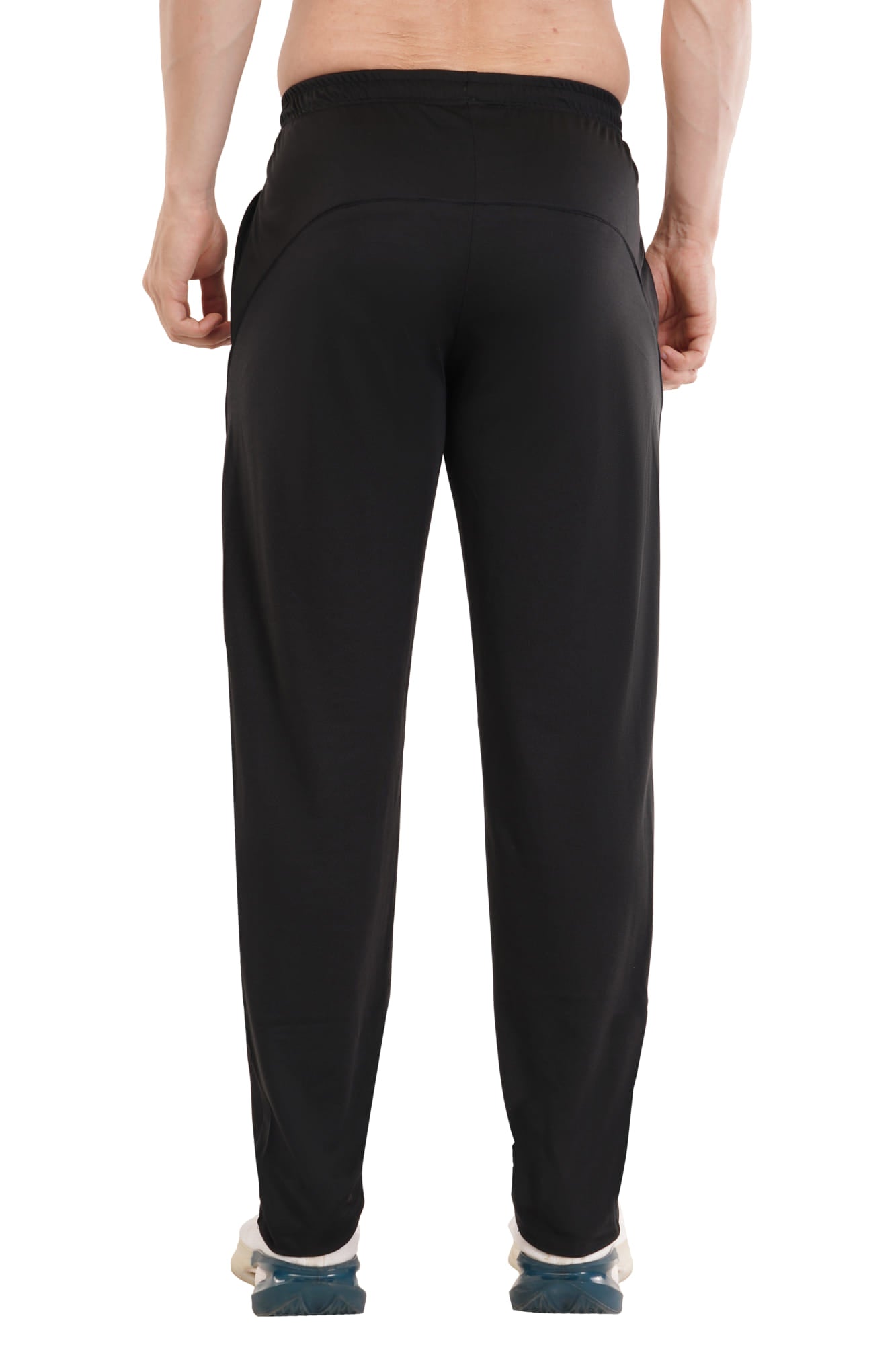 Omega Black Trouser Track Pants