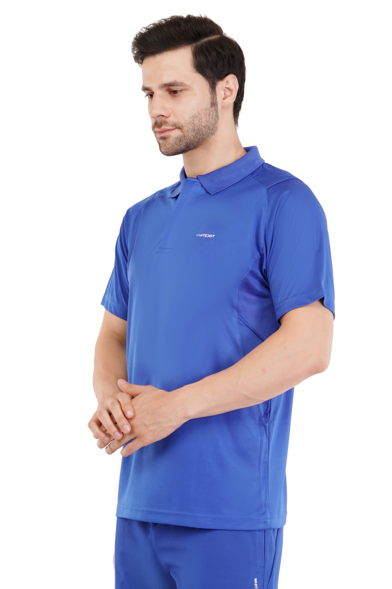 Omega Dri-FIT Royal Blue Polo T-Shirt