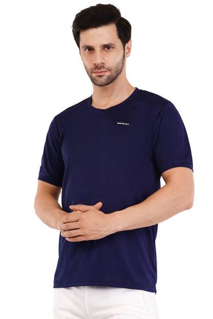 Tyro Dri-FIT Navy Blue Polo T-Shirt