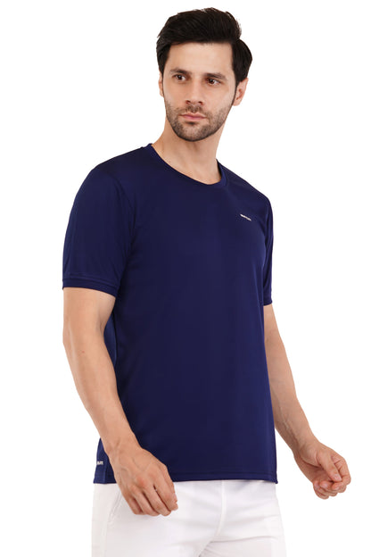 Tyro Dri-FIT Navy Blue Polo T-Shirt