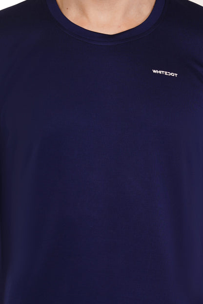 Tyro Dri-FIT Navy Blue Polo T-Shirt