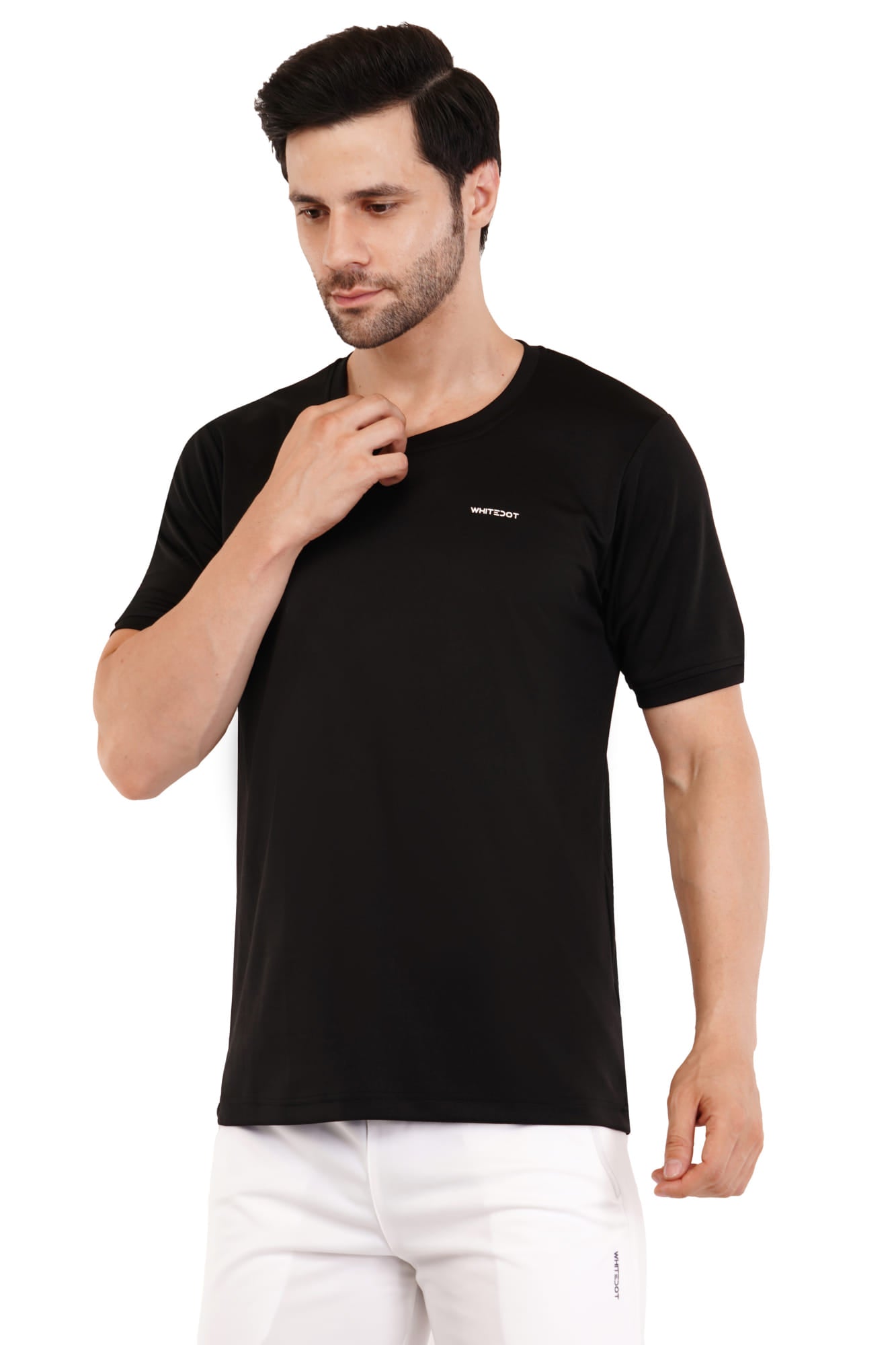 Tyro Dri-FIT Black Polo T-Shirt