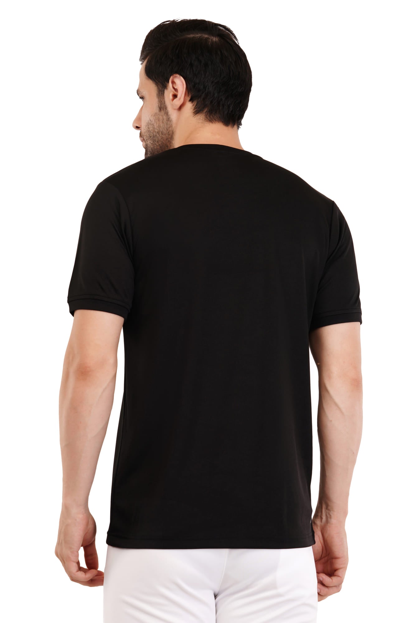 Tyro Dri-FIT Black Polo T-Shirt