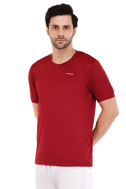 Tyro Dri-FIT Maroon Polo T-Shirt