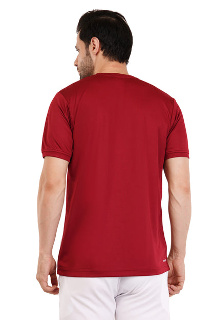 Tyro Dri-FIT Maroon Polo T-Shirt