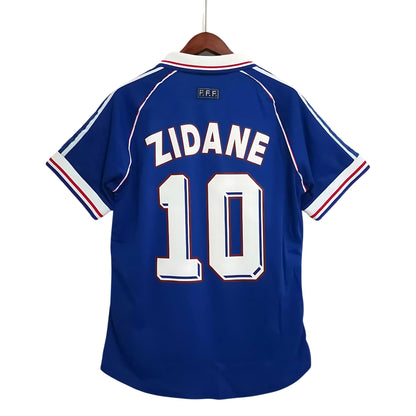 France 1998 Home Retro Football Jersey