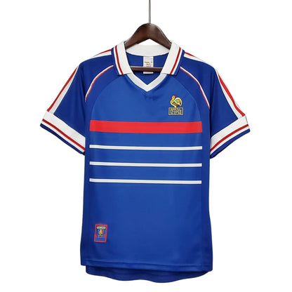 France 1998 Home Retro Football Jersey