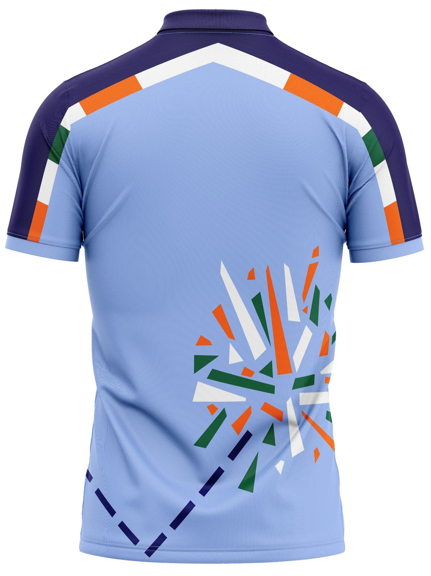 India Blue ICC World Cup 1996 Half Sleeves Cricket Fan Jersey