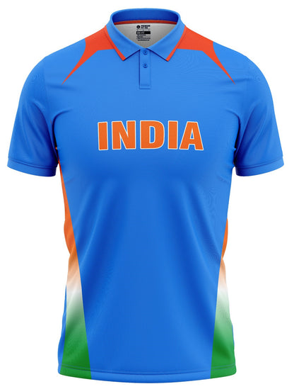 India ICC World Cup 2011 Half Sleeves Cricket Fan Jersey