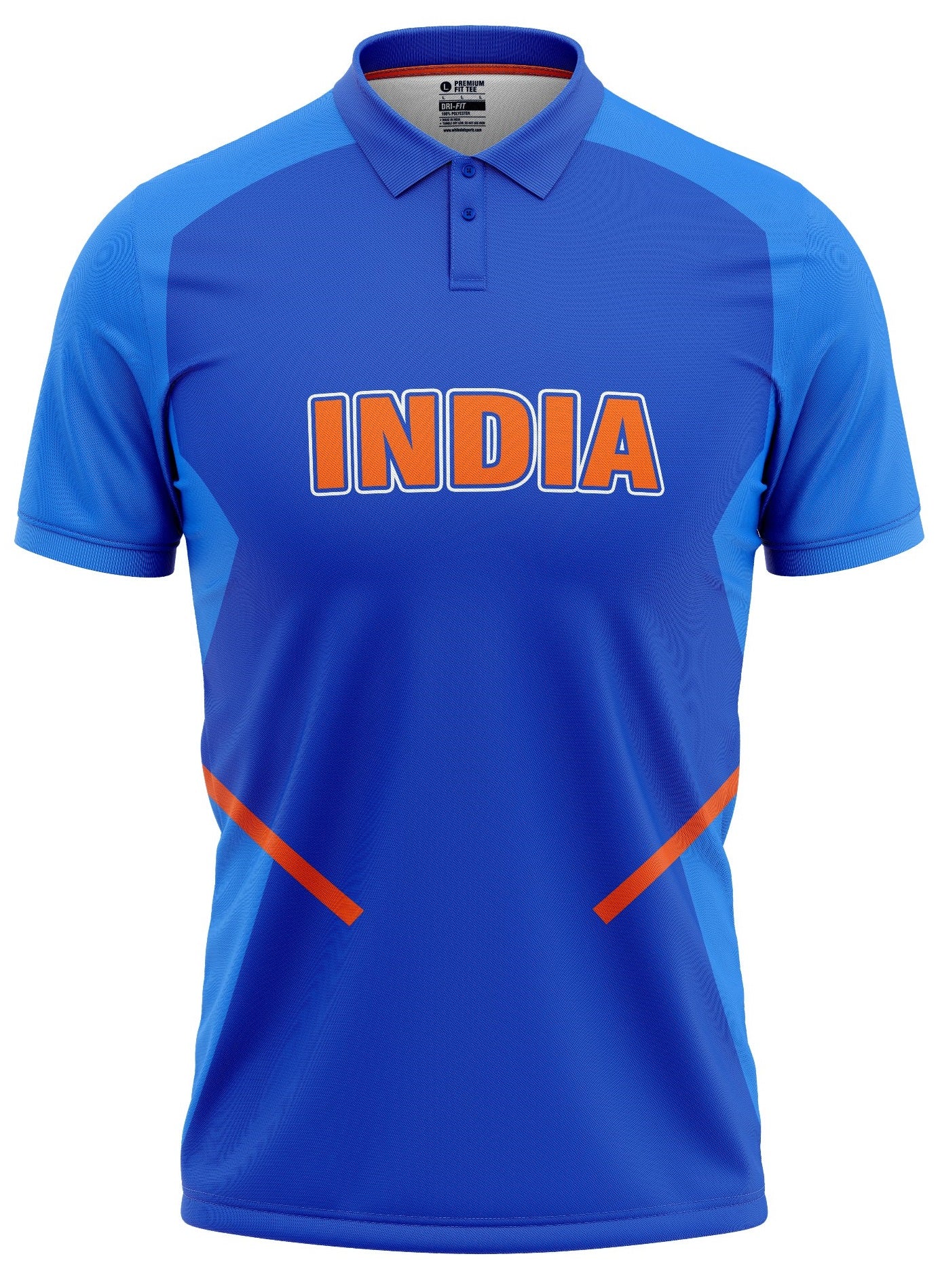 India ICC World Cup 2019 Half Sleeves Cricket Fan Jersey