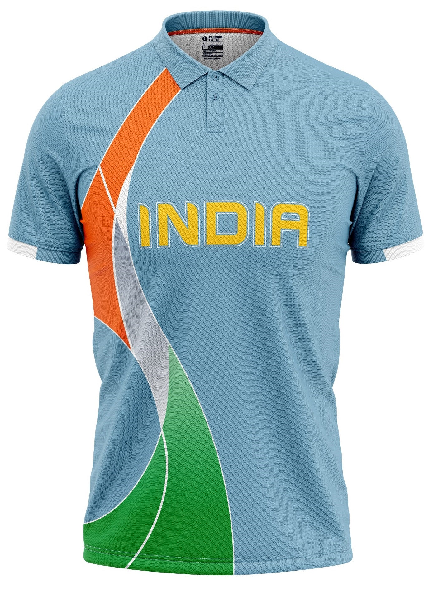 India T20 World Cup 2007 Half Sleeves Cricket Fan Jersey