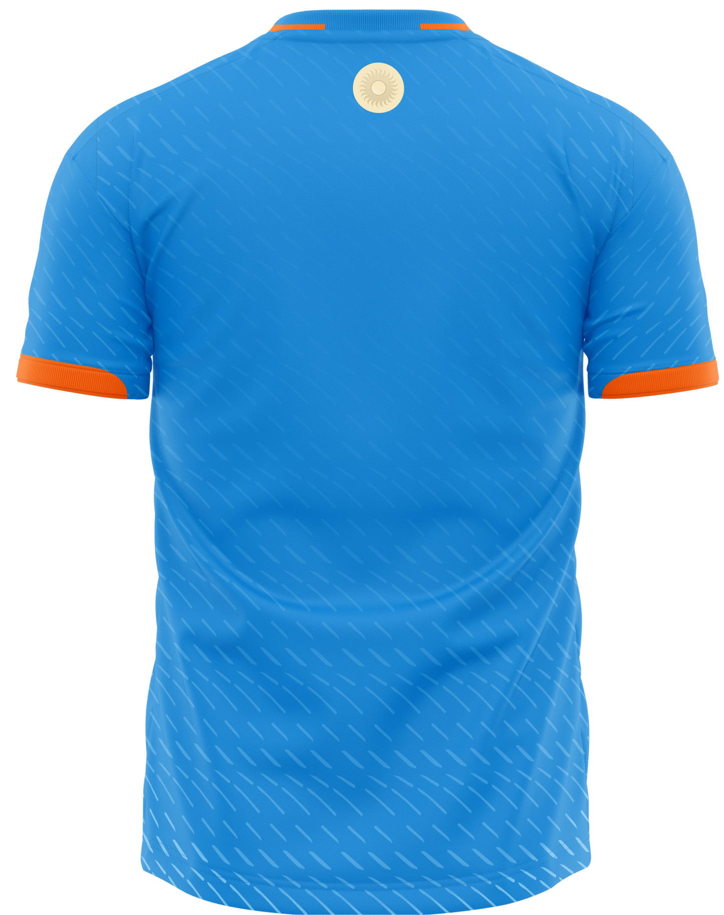 India Blue T20 World Cup 2024 Half Sleeves Cricket Fan Jersey