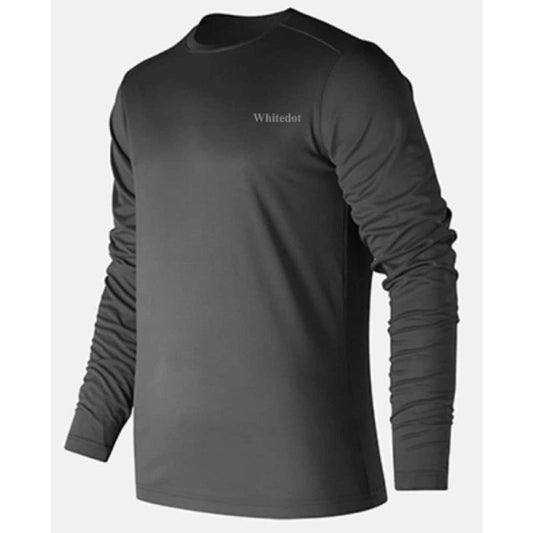 Alpha Black Long Sleeve Compression Top