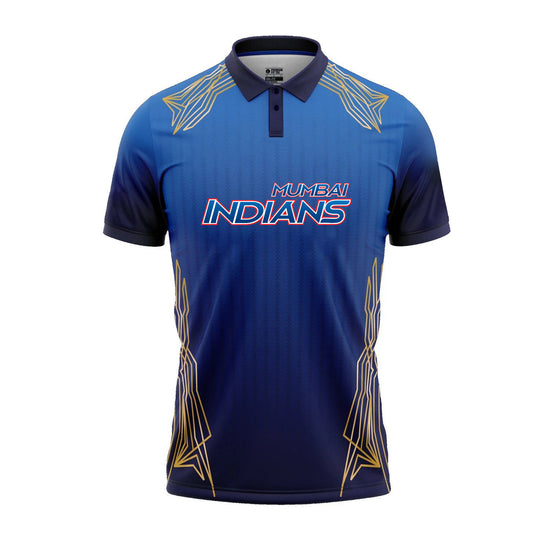 Mumbai Indians IPL Replica Jersey  (MI With Name Personalization)