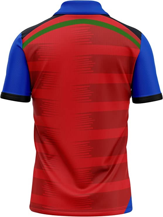 Afghanistan 2022 T20 World Cup Half Sleeves Cricket Fan Jersey