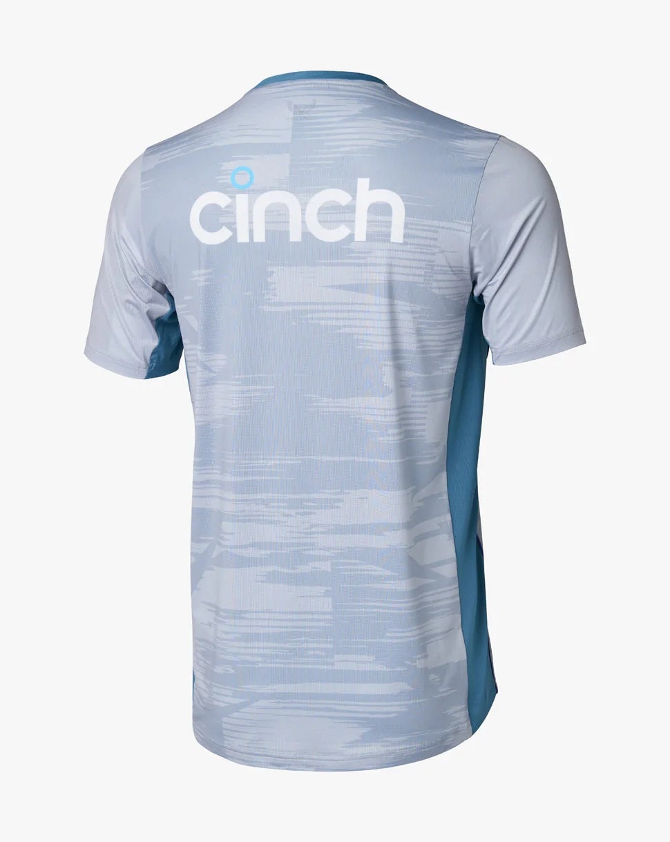 England Grey Training Half Sleeves Cricket Fan Jersey