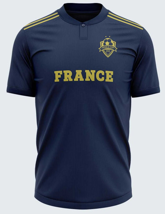 France Concept Fan Football World Cup Jersey - Home Kit